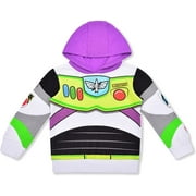 Disney Toy Story Boys’ Buzz Lightyear Pullover Hoodie for Toddler and Little Kids